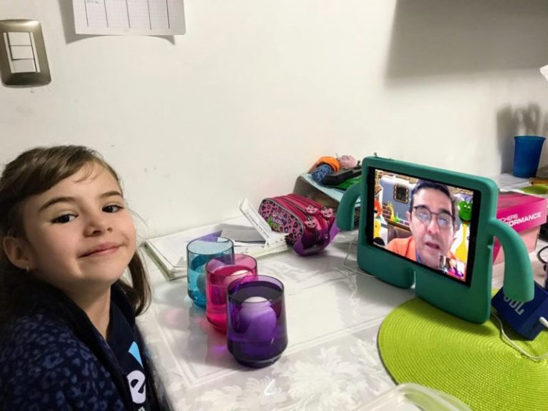 Aprendiendo a distancia